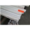 Image 2 : Qty 11 Misc Diameter 10' White JM Eagle 12454 PVC Sewer Pipe ASTM D2729
