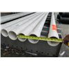 Image 8 : Qty 8 PVC  20'  Long x 3" Diameter Cresline DWV SCH 40 ASTM D2665 Pipes