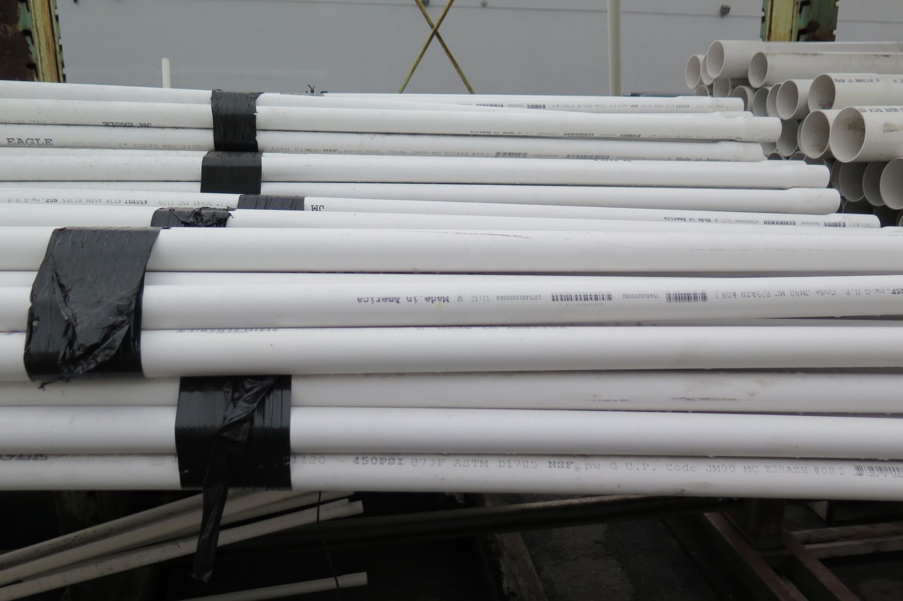 Multiple Misc 20 Long X 1 Diameter JM Eagle IPS PVC 1120 SCH 40 Pipes multiple-misc-20-long-x-1-diameter-jm-eagle-ips-pvc-1120-sch-40-pipes