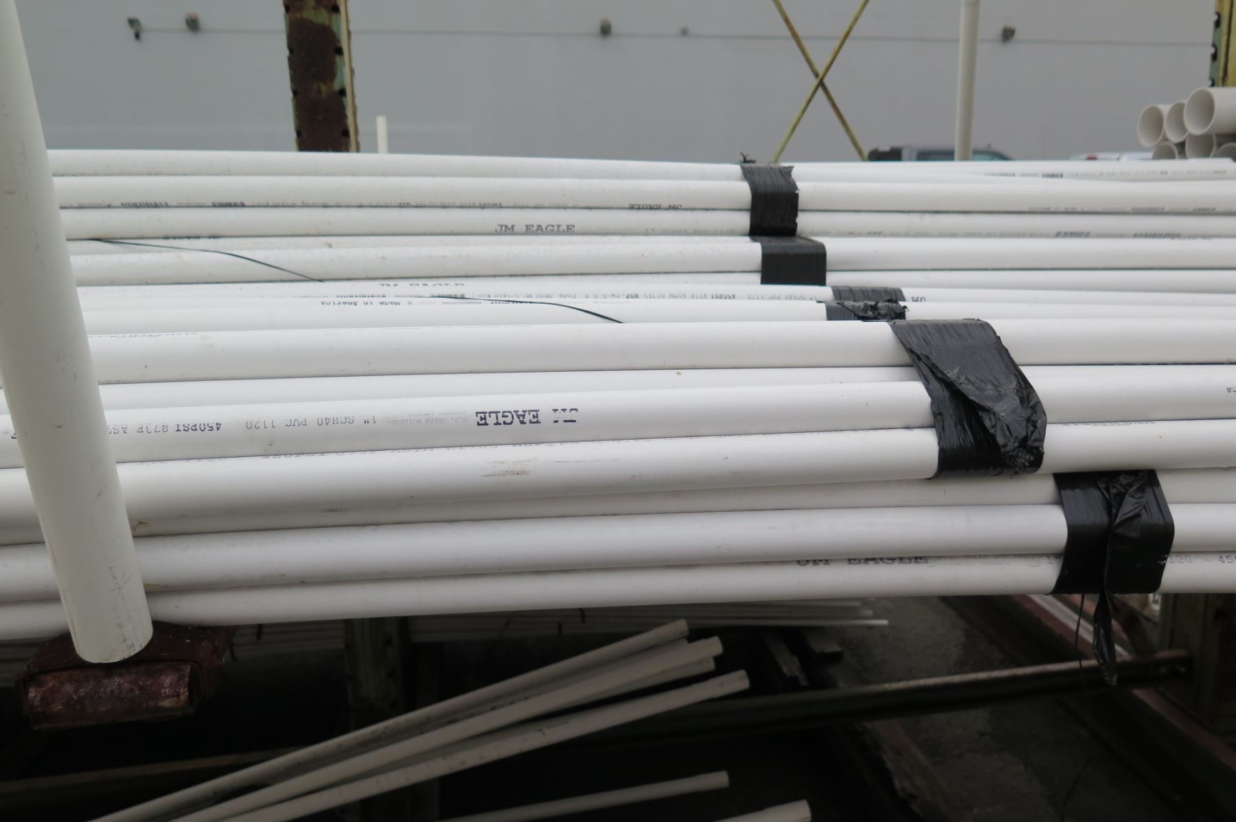 Multiple Misc 20 Long X 1 Diameter JM Eagle IPS PVC 1120 SCH 40 Pipes multiple-misc-20-long-x-1-diameter-jm-eagle-ips-pvc-1120-sch-40-pipes