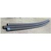 Image 1 : Qty 3 @ 20' Long x 3" Diameter Black Ribbed Flex Hose