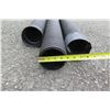 Image 8 : Qty 3 @ 20' Long x 3" Diameter Black Ribbed Flex Hose
