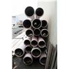 Image 8 : Multiple Misc Size 20' Long x 10-13" Diameter PVC Pipe