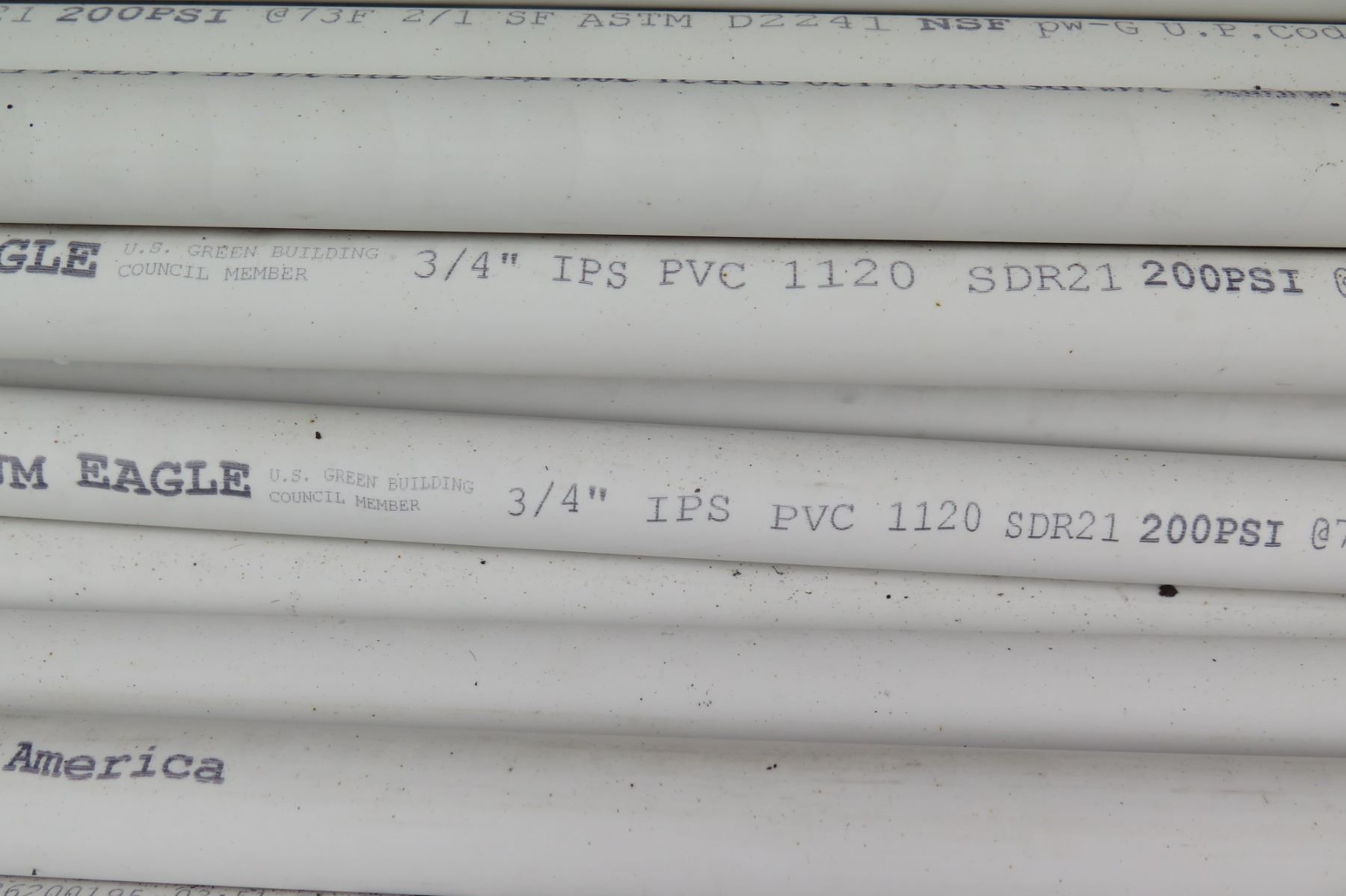 Multiple Misc 20' Long x 3/4