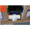 Image 8 : Multiple Misc Size Colonial Valve Compact & NDS 1-1/4" White Economy Ball Valves, etc