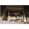 Image 2 : Multiple Misc Size Buckner Brass Angle Valves 022002 & Large Gate Valves