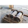 Image 2 : Contents of Pallet: 13" Diameter x 30" Long Black Iron Pipes, Qty 4