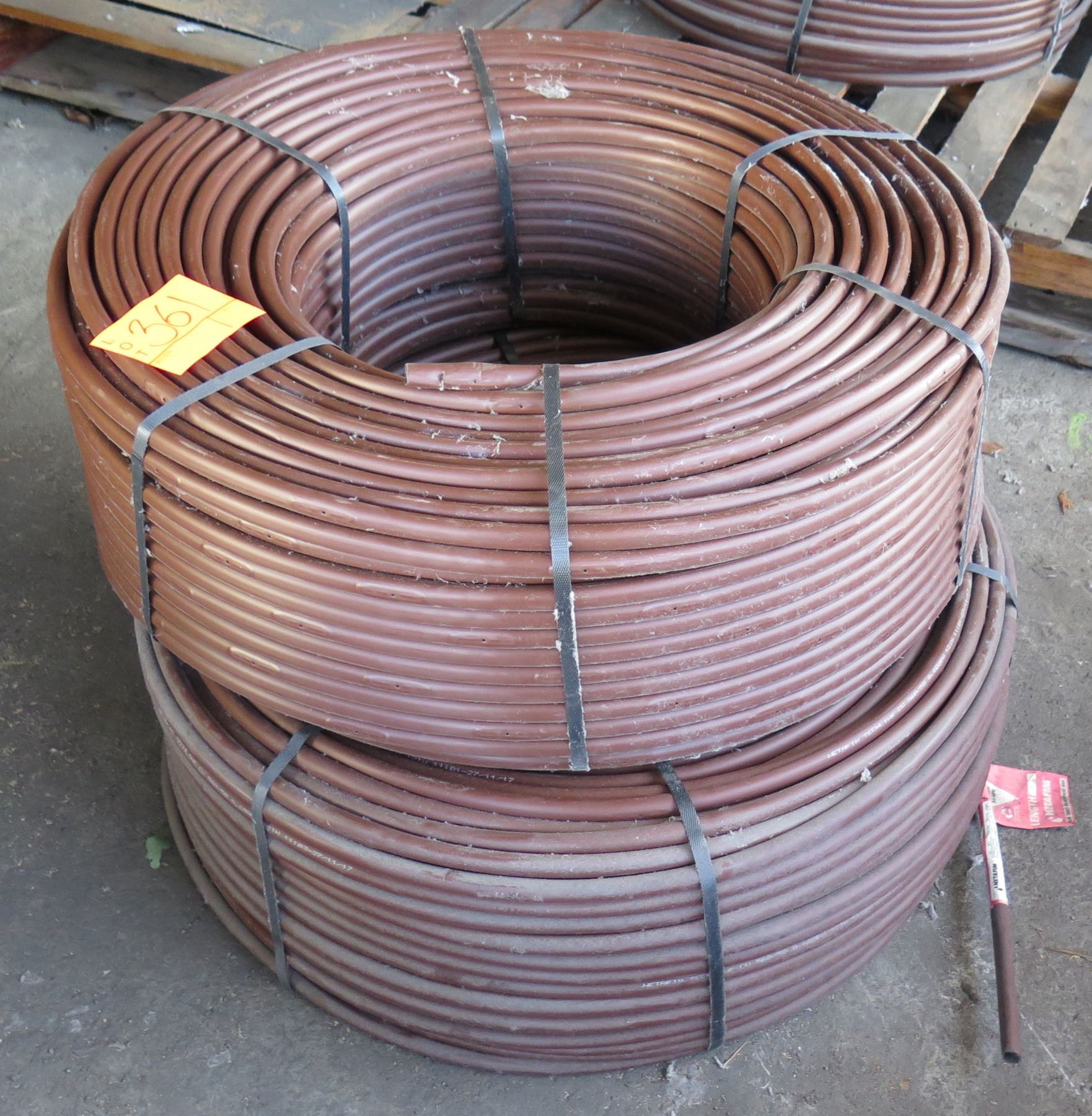 Qty 2 Coils Netafim Techline - Oahu Auctions