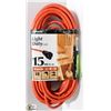 Image 1 : WOODS EXTENSION CORD, 15 METRES