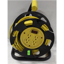 POWER EXTENSION CORD CADDY WITH 4 PLUGINS