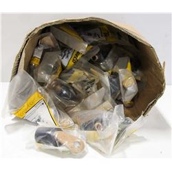 BOX OF FEMALE TERMINAL WELDING CONNECTORS