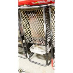 PROPANE CONSTRUCTION HEATER IN CAGE