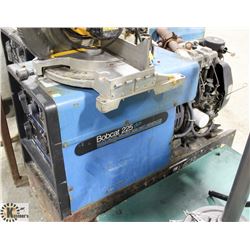 MILLER BOB CAT CAT 225 8000W WELDER - NEEDS FUEL