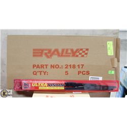 PACK OF 5 NEW 17" ALL SEASON WIPER BLADES