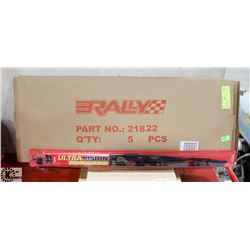 PACK OF 5 NEW 22" ULTRA VISION WIPER BLADES