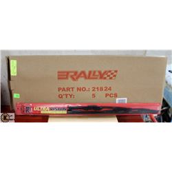 PACK OF 5 NEW 24" ULTRA VISION WIPER BLADES