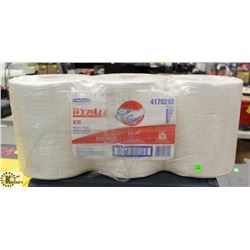 3 ROLLS OF WYPALL WIPES