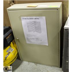 500 KEY LOCKABLE KEY CABINET, 18"X 6" X 25"