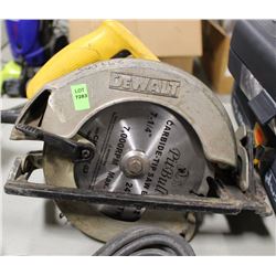 DEWALT ELECTRIC CIRCULAR SAW