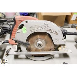 MILWAUKEE ELECTRIC CIRCULAR SAW