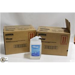 2 CASES OF 6 KLEENEX MOISTURIZING HAND SANITIZER