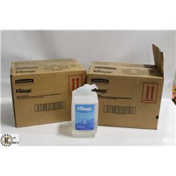 2 CASES OF 6 KLEENEX MOISTURIZING HAND SANITIZER