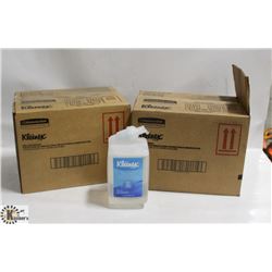2 CASES OF 6 KLEENEX MOISTURIZING HAND SANITIZER