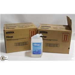 2 CASES OF 6 KLEENEX MOISTURIZING HAND SANITIZER