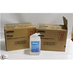 2 CASES OF 6 KLEENEX MOISTURIZING HAND SANITIZER