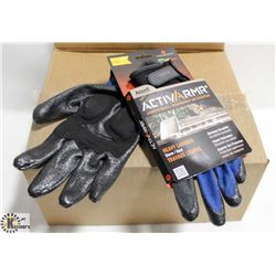 CASE OF 12 PR ANSELL HEAVY LABORER GLOVES, SZ 11