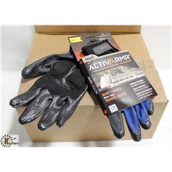 CASE OF 12 PR ANSELL HEAVY LABORER GLOVES, SZ 11