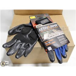 CASE OF 12 PR ANSELL HEAVY LABORER GLOVES, SZ 11