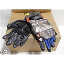 CASE OF 12 PR ANSELL HEAVY LABORER GLOVES, SZ 11