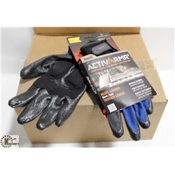 CASE OF 12 PR ANSELL HEAVY LABORER GLOVES, SZ 11