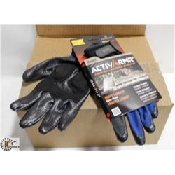 CASE OF 12 PR ANSELL HEAVY LABORER GLOVES, SZ 11