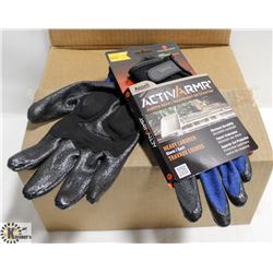 CASE OF 12 PR ANSELL HEAVY LABORER GLOVES, SZ 11