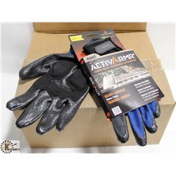 CASE OF 12 PR ANSELL HEAVY LABORER GLOVES, SZ 11