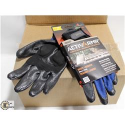 CASE OF 12 PR ANSELL HEAVY LABORER GLOVES, SZ 11