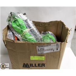 CASE OF 5 MILLER SOFSTOP SAFETY STRAP