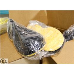 CASE OF 12 PAIR RUBBER BOOT COVERS SIZE 11