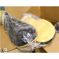 CASE OF 12 PAIR RUBBER BOOT COVERS SIZE 11