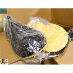 CASE OF 12 PAIR RUBBER BOOT COVERS SIZE 11