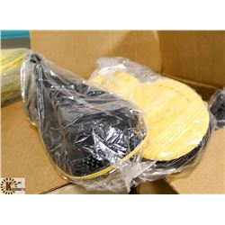 CASE OF 12 PAIR RUBBER BOOT COVERS SIZE 11