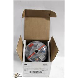 CASE OF 50 - 3M SILVER CUTOFF WHEEL 6" T1,