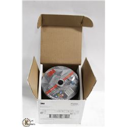 CASE OF 50 - 3M SILVER CUTOFF WHEEL 6" T1,