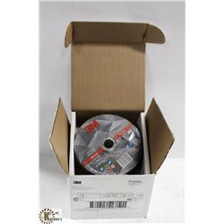 CASE OF 50 - 3M SILVER CUTOFF WHEEL 6" T1,