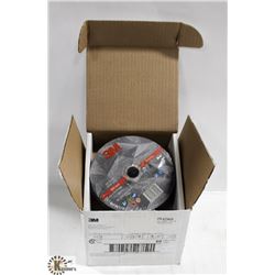CASE OF 50 - 3M SILVER CUTOFF WHEEL 6" T1,