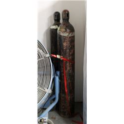 PAIR OF ACYTELENE TANKS