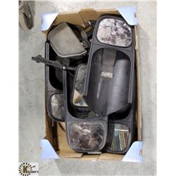 BOX WITH MULTIPLE SETS OF TRAILER / TOW MIRRORS