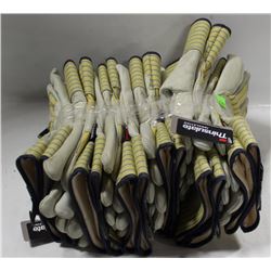 12 PAIR THINSULATE INSULATED WORK GLOVES SZ XL